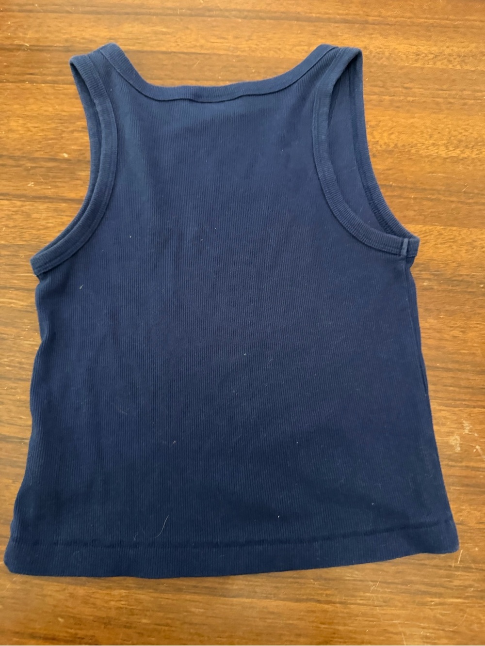 Universal Thread Navy Ribbed Tank Top - Picture 2 of 2